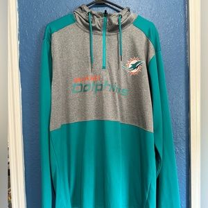 Miami Dolphin 1/4 zipup